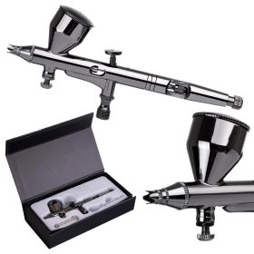   Professzionális airbrush festőpisztoly horganyzott rézből 0,3 mm-es fúvókával Technic X302 Grey