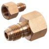 Nitrogén reduktor adapter 1/4" belső menet - 1/4" külső menet, SAE