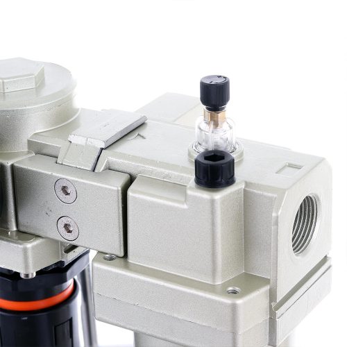 Levegő előkészítő egység - szűrő, leválasztó, automata olajozó, nyomásszabályzó  1" Technic AC5000-10 - 20mikron