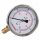 TC Technic 100mm Glicerin Töltetű Nyomásmérő - 0-10 bar, Alsó Rögzítés 1/2"
