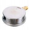 100mm Glicerin Töltetű Manométer 0-16 Bar, 1/2" Alsó Rögzítés