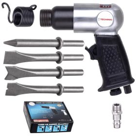   Pneumatikus légkalapács 4 db véső fejjel Technic AT-2010RSG (kerek véső befogatás)