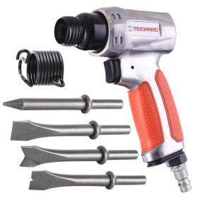   Professzionális pneumatikus kalapács 4 db vésőheggyel Technic AT-2070NR (kerek véső befogatás)