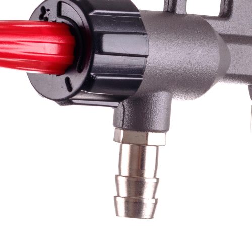 Pneumatikus mosópisztoly víz csatlakozással kompresszorhoz, 10 bar (levegő gyorscsatlakozóval és 13 mm-es vízcsatlakozóval)