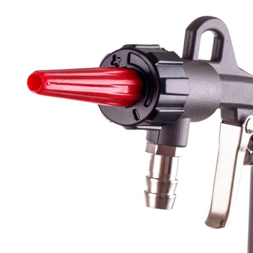 Pneumatikus mosópisztoly víz csatlakozással kompresszorhoz, 10 bar (levegő gyorscsatlakozóval és 13 mm-es vízcsatlakozóval)