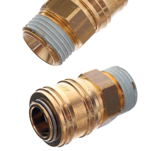 Pneumatikus gyorscsatlakozó aljzat (anya) kompresszorhoz és levegő tömlőkhöz, 1/2"-os  - 1 db