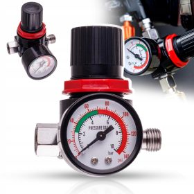   Nyomásszabályzó festékpisztolyokhoz mérőórával 1/4" Sicopro MF05