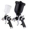Minőségi HVLP festékpisztoly készlet  0.8, 1.4, 1.7 mm-es fúvókával (600ml, 125ml) TC Technic SET827