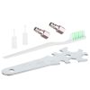 Professzionális HVLP festékszóró készlet - 3 db úvóka (0,8mm, 1,4mm, 1,7mm), két pisztoly, 600ml és 125ml tartály TC Technic SET601