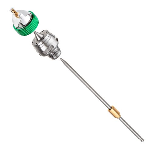 Professzionális HVLP festékszóró készlet - 3 db úvóka (0,8mm, 1,4mm, 1,7mm), két pisztoly, 600ml és 125ml tartály TC Technic SET601