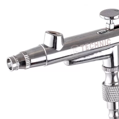 TC Technic B-130CP professzionális airbrush festékszóró pisztoly (0,4 mm, 2 db tartállyal)