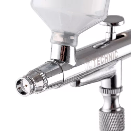 TC Technic B-130CP professzionális airbrush festékszóró pisztoly (0,4 mm, 2 db tartállyal)