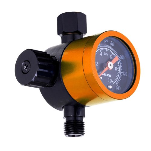 ITALCO MODEL ONE GOLD nyomásmérő, nyomáscsökkentő szórópisztolyokhoz - 0-10 Bar, 600 l/min