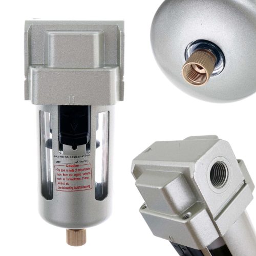 Légszűrő, vízleválasztó, olajleválasztó 1/4"-os csatlakozással TC Technic AF3000-02CH
