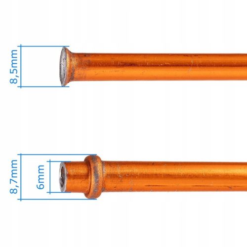 60 cm-es rugalmas kompresszor csatlakozó cső, visszacsapó szelep és a nyomáskapcsoló csatlakoztatására DN6 M10x1,0