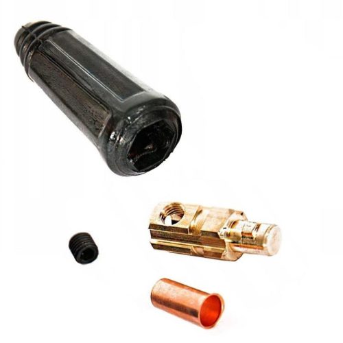 Csatlakozóaljzat-készlet hegesztőgépekhez 10-25 mm-es kábelhez