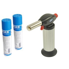   Professzionális konyhai gázégő BS-600 + 2 db gázpalack (Szett)