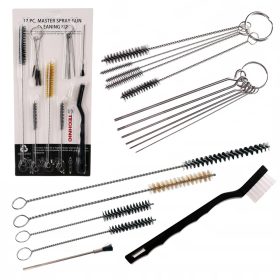 Szórópisztoly tisztító készlet 17 db  TC Technic CK-17