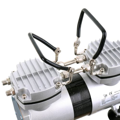Kétdugattyús kompresszor airbrush festékszórókhoz és vákuumszivattyú egyben TC Technic AS30W