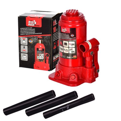 Hidraulikus oszlopemelő teherautókhoz – Torin Big Red T91004D, 10 tonna teherbírással