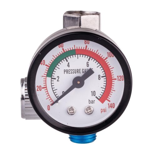 Mini nyomáscsökkentő, nyomásszabályzó festékpisztolyokhoz 1/4" Sicopro Air Green MF-07