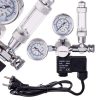 CO2 reduktor mágnesszeleppel, buborékszámlálóval épített akváriumokhoz  (230V) TC Technic TC-T-BBL