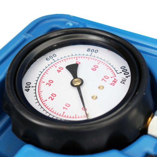 DÍZEL kompresszió és nyomásmérő készlet műanyag kofferben (17 darabos) TC Technic G1011