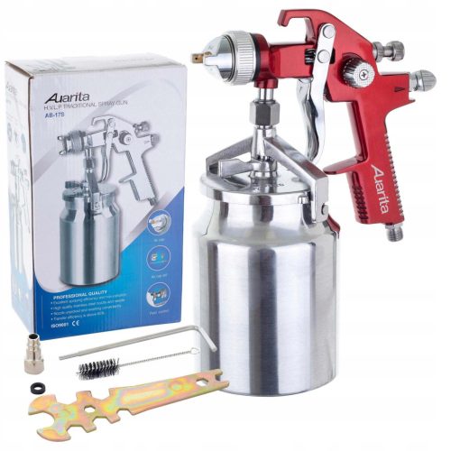 Alsó tartályos szórópisztoly Auarita AB-17S  HP  2.0 mm