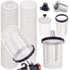 Festékkeverő poharak 50 db-os PPS FPS rendszerkészlet 800 ml 125 µm tartály adapterrel szállítva