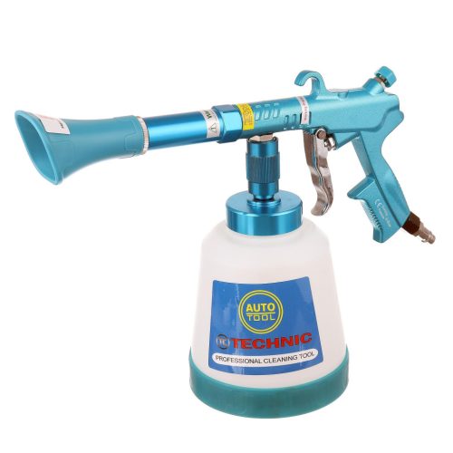 Pneumatikus kárpitmosó pisztoly megerősített fúvókával és 1 literes tartállyal  TC Technic LT-P2N