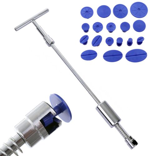 Tehetetlenségi kalapács PDR a karosszéria horpadások eltávolításához - 50 cm, 21 adapterrel