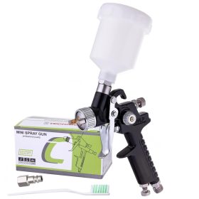  Mini HVLP 0,8mm Festékszóró Pisztoly Fekete TECHNIC – Professzionális Precíziós Kivitel