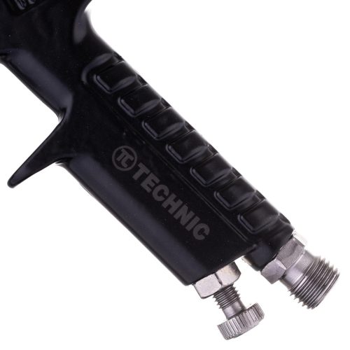 Mini HVLP szórópisztoly 0,8 mm-es fúvókával TC Technic H-2000P Black (125 ml)