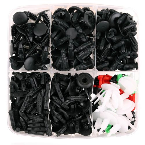 1240 darabos univerzális kárpit kapocs készlet (klipszek, rögzítők, leszedők) TC TEchnic