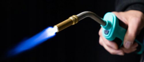 MAPP vezetékes gázégő turbó forrasztáshoz + 2 db Castolin gázpalack TC Technic 110CGA-2X