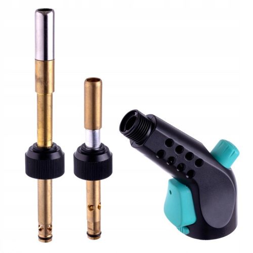 MAPP propán gázégő piezo gyújtással két fúvókával + 1 db Elico MAPP gázpatronnal TC Technic 019CGA+1X
