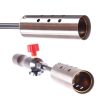 Szétszedhető gázégő fa nyéllel szövet tokban +  2 db EliCo 220g gázpatron TC Technic UP309-2_60220