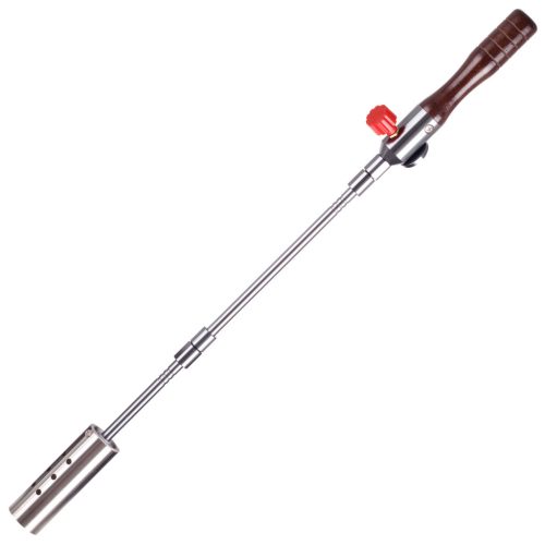 Szétszedhető gázégő fa nyéllel szövet tokban +  1 db EliCo 300g gázpatron 7/16" TC Technic UP309-1_65300