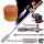 Szétszedhető gázégő fa nyéllel szövet tokban +  1 db EliCo 300g gázpatron 7/16" TC Technic UP309-1_65300