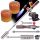 Szétszedhető gázégő fa nyéllel szövet tokban +  2 db EliCo 300g gázpatron 7/16" TC Technic UP309-2_65300