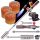 Szétszedhető gázégő fa nyéllel szövet tokban +  3 db EliCo 300g gázpatron 7/16" TC Technic UP309-3_65300