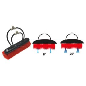   Puha 35 cm-es nylon kefe két fúvókával IPC HighPure takarítógépekhez (0° vagy 25°)