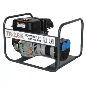   TR-2.8 K Benzines Áramfejlesztő (2,8 kVA, Kohler SH265 Motor) – Aggregátor Magasnyomású Mosókhoz