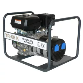   TR-6E K Benzines Áramfejlesztő (6,0 kVA, Kohler CH440 Motor) – Aggregátor Magasnyomású Mosókhoz