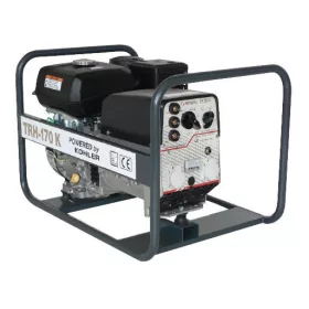   TRH-170 K Egyfázisú Benzines Hegesztő Áramfejlesztő (170A AC, 5.0 kVA, Kohler CH395 Motor) – Aggregátor Ipari Munkákhoz