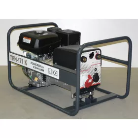   TRH-171 K Háromfázisú Benzines Hegesztő Áramfejlesztő (170A, 5.5 kVA, Kohler CH395 Motor) – Aggregátor Ipari Munkákhoz