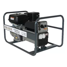   TRH-200 K Egyfázisú Benzines Hegesztő Áramfejlesztő (200A AC, 7.0 kVA, Kohler CH440 Motor) – Aggregátor Ipari Munkákhoz