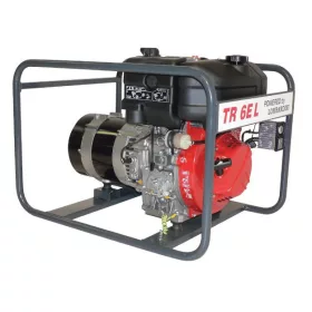   TR-6E L Önindítós Dízel Áramfejlesztő (6.0 kVA, Lombardini 15LD400 Motor, Mecc Alte Generátor) – Aggregátor Nehézüzemi Munkákhoz
