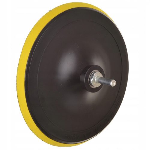 Univerzális tépőzáras korong/tartó polírozáshoz és csiszoláshoz 180 mm átmérővel, M14-es szárral