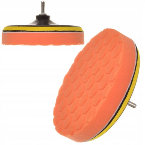 Univerzális tépőzáras korong/tartó polírozáshoz és csiszoláshoz 180 mm átmérővel, M14-es szárral